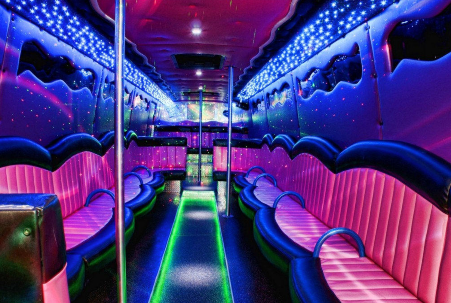 Party Bus  with Poles - Grand Limousine  Atlanta